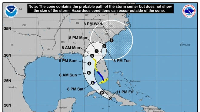 Florida Tropical storm forecast: Debby downpour and hurricane threat