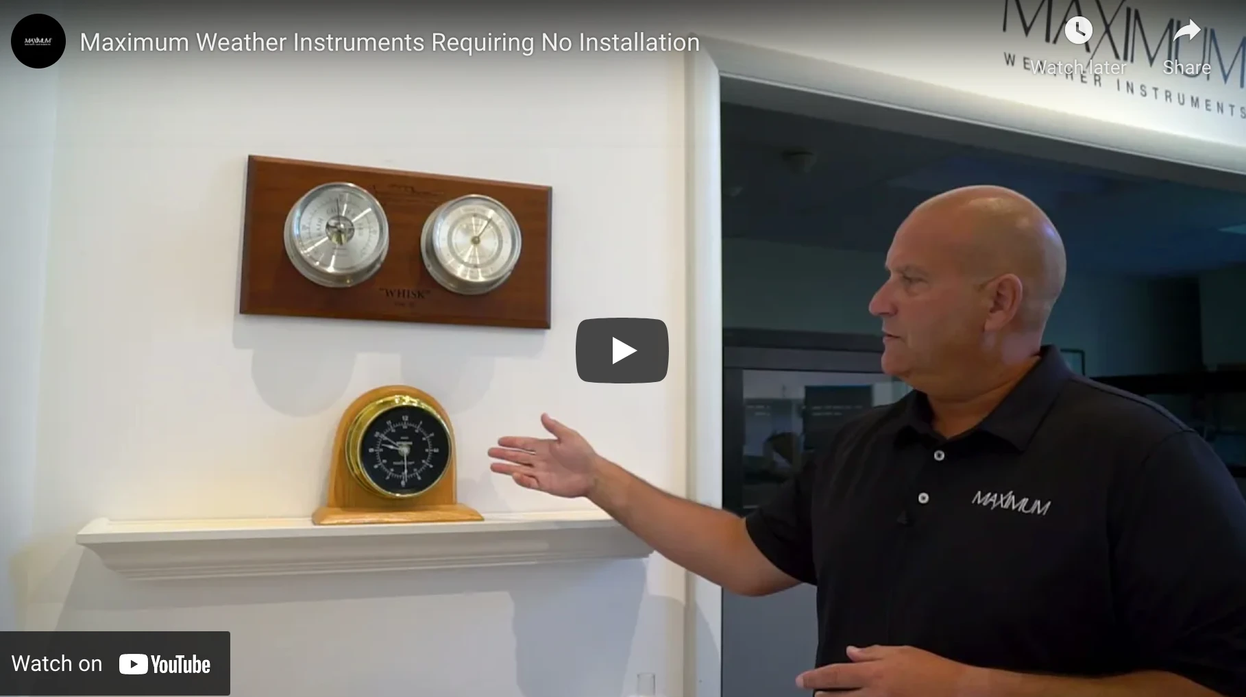 Maximum Weather Instruments Requiring No Installation
